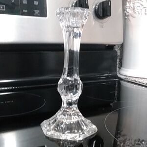 Antique Glass candle holder